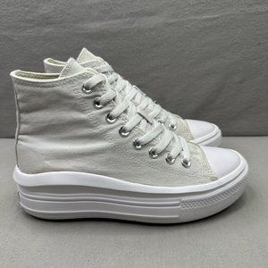 Converse Chuck Taylor All Star Move Womens Size 7 Shoes Putty High Top Sneakers